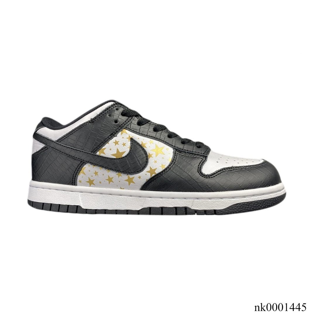SB Dunk Low Stars Black x Supreme Shoes Women's Sneakers – Nk0001445