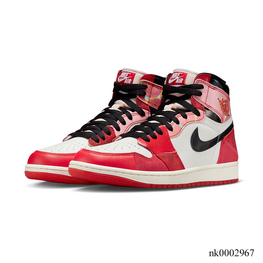 Aj 1 High Og Spider-Man Across The Spider-Verse Shoes Men'S Sneakers – Nk0002967