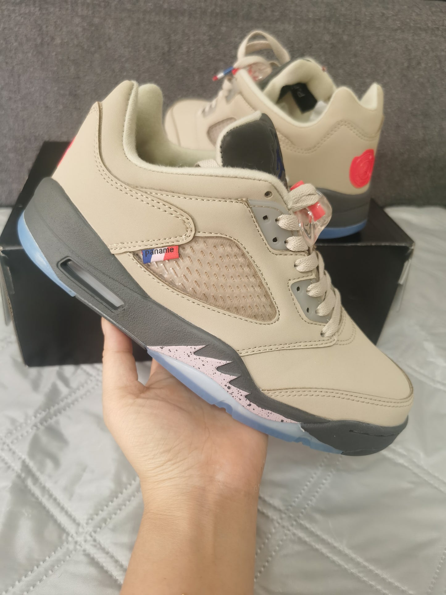 PSG x AJ 5 Low Shoes Women's Sneakers – Nk0002131
