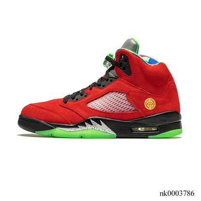 Aj 5 “What The” Shoes Men'S Sneakers  – Nk0003786