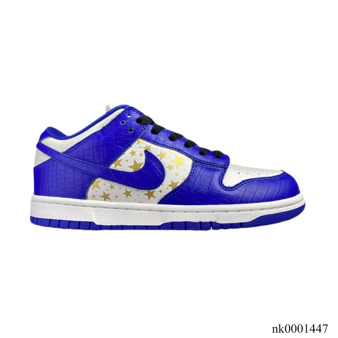 Sb Dunk Low White Blue X Supreme Shoes Men'S Sneakers – Nk0001447