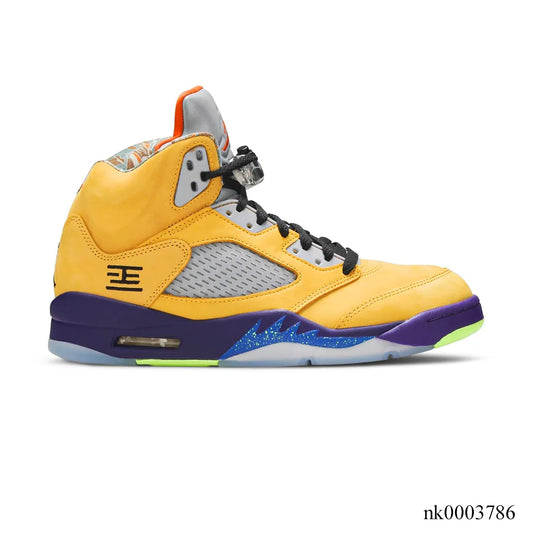 Aj 5 “What The” Shoes Men'S Sneakers  – Nk0003786