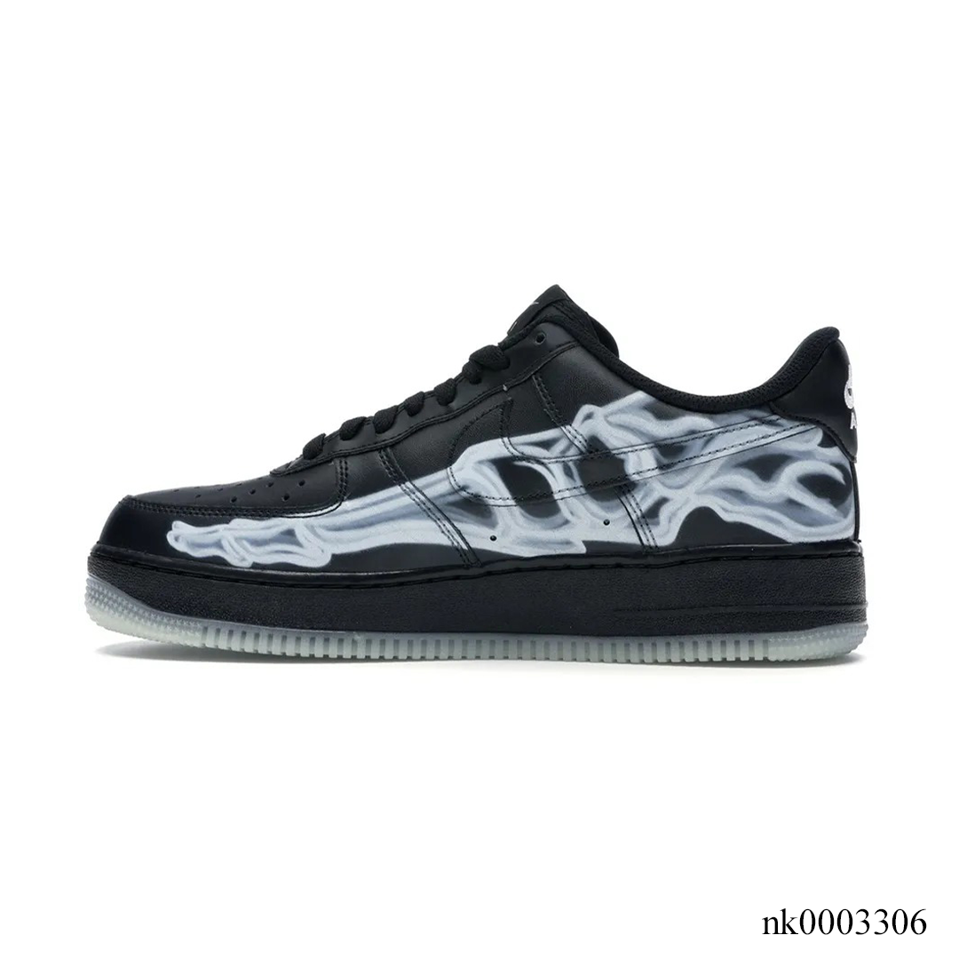 Af 1 Low Black Skeleton Halloween Shoes Men'S Sneakers – Nk0003306