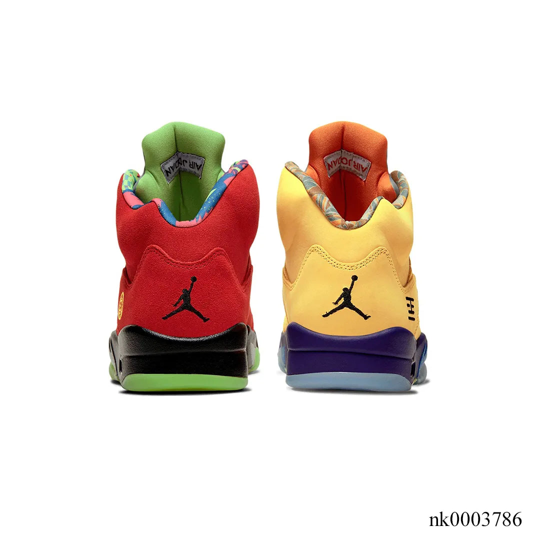 Aj 5 “What The” Shoes Men'S Sneakers  – Nk0003786