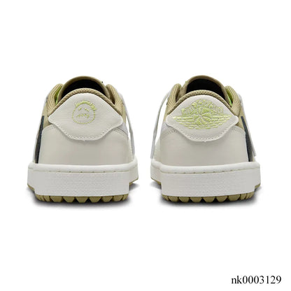 Travis Scott X Aj 1 Low Golf Neutral Olive Shoes Men'S Sneakers – Nk0003129