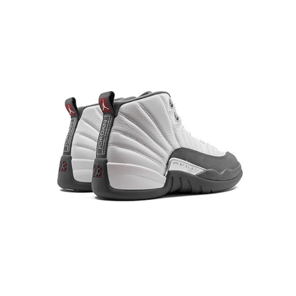 Nike Air Jordan 12 Retro White Dark Grey Basketball Shoe