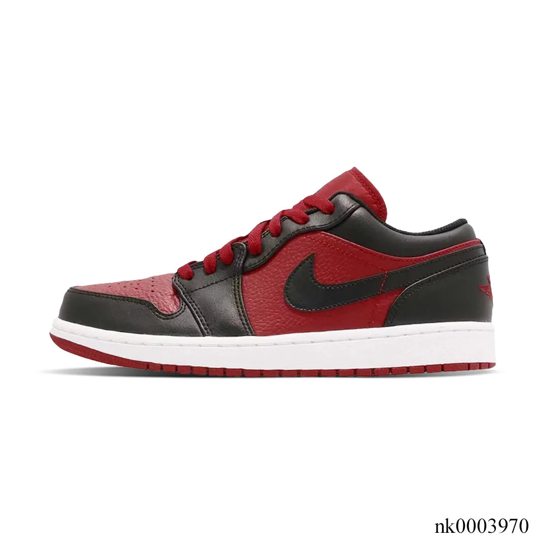 Aj 1 Low Black Gym Red Shoes Men'S Sneakers – Nk0003970