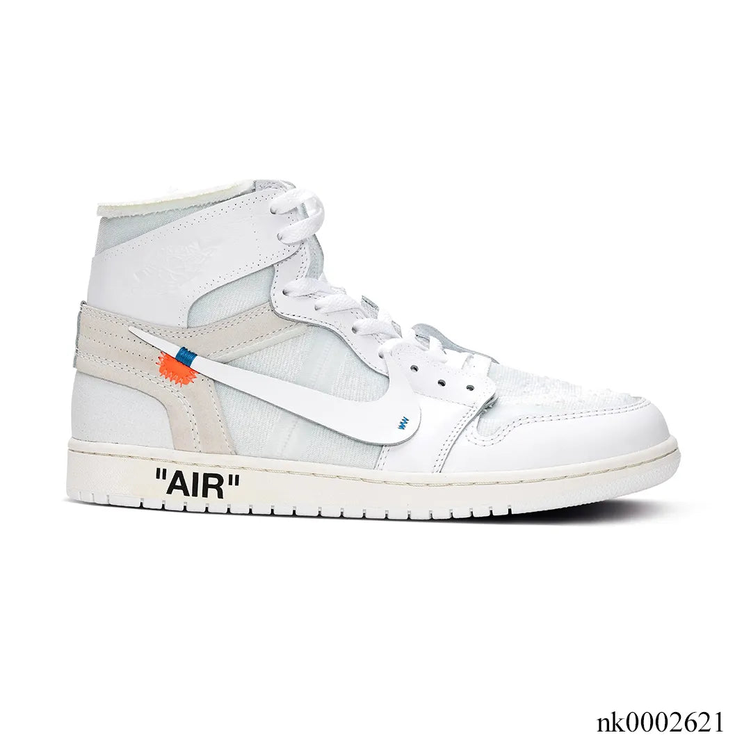 Ow X Aj 1 High White Shoes Men'S Sneakers – Nk0002621