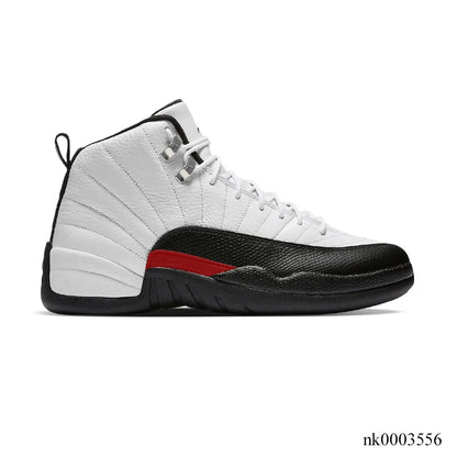 Aj 12 Red Taxi Shoes Men'S Sneakers – Nk0003556