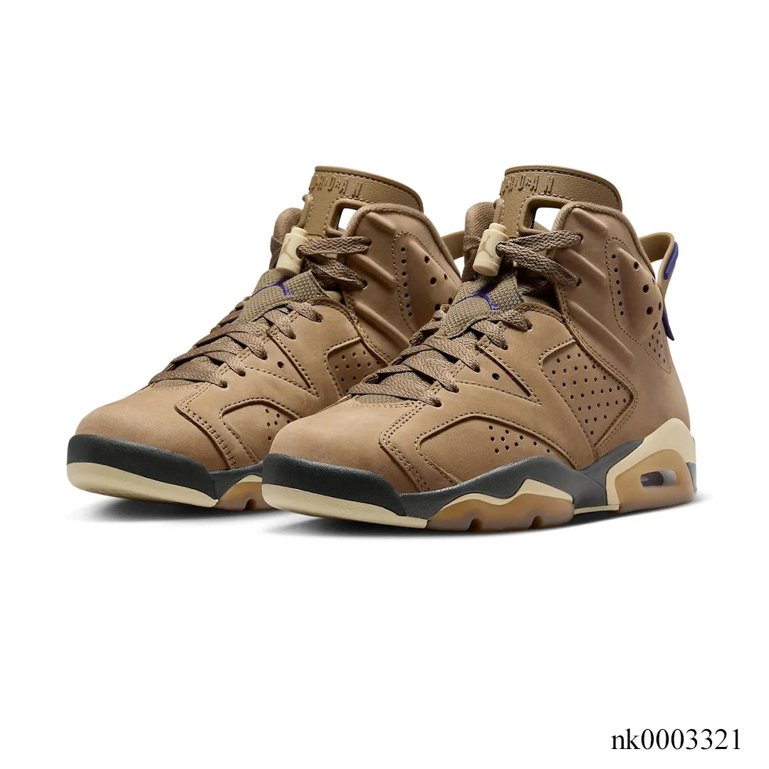 Aj 6 Gore-Tex Brown Kelp Shoes Men'S Sneakers – Nk0003321M