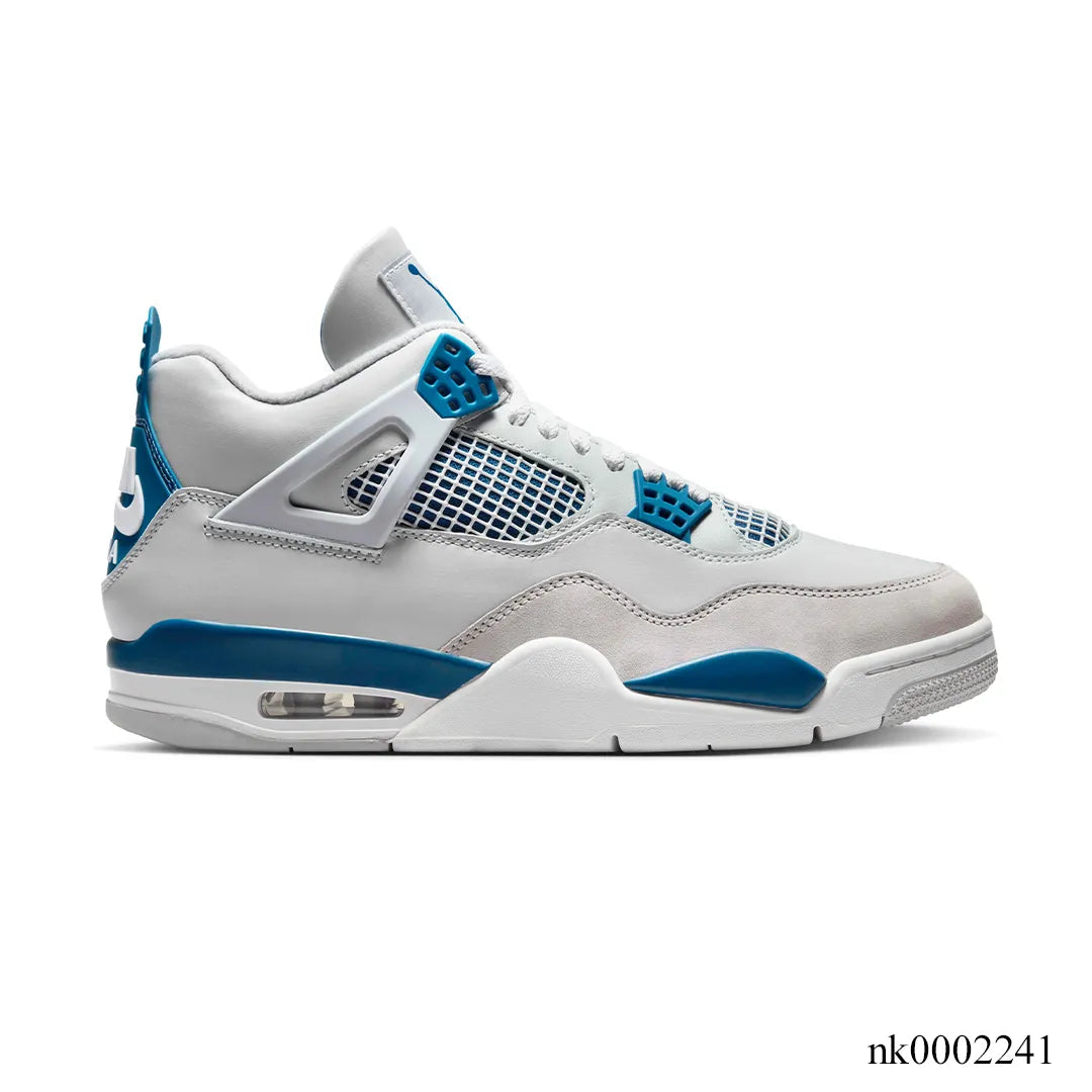 Aj 4 Retro Military Blue Shoes Men'S Sneakers – Nk0002241
