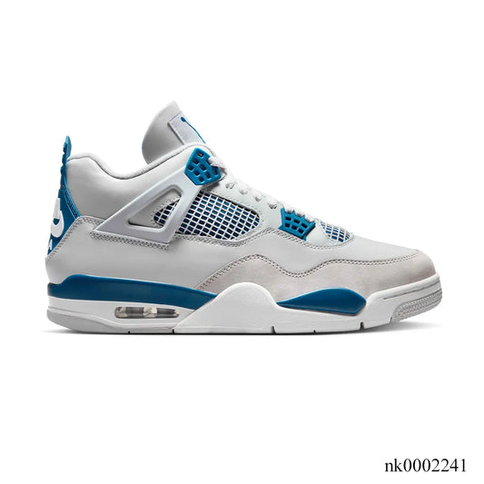 Aj 4 Retro Military Blue Shoes Men'S Sneakers – Nk0002241