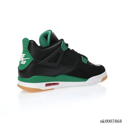 Sb X Aj 4 Black Green Shoes Men'S Sneakers – Nk0003868