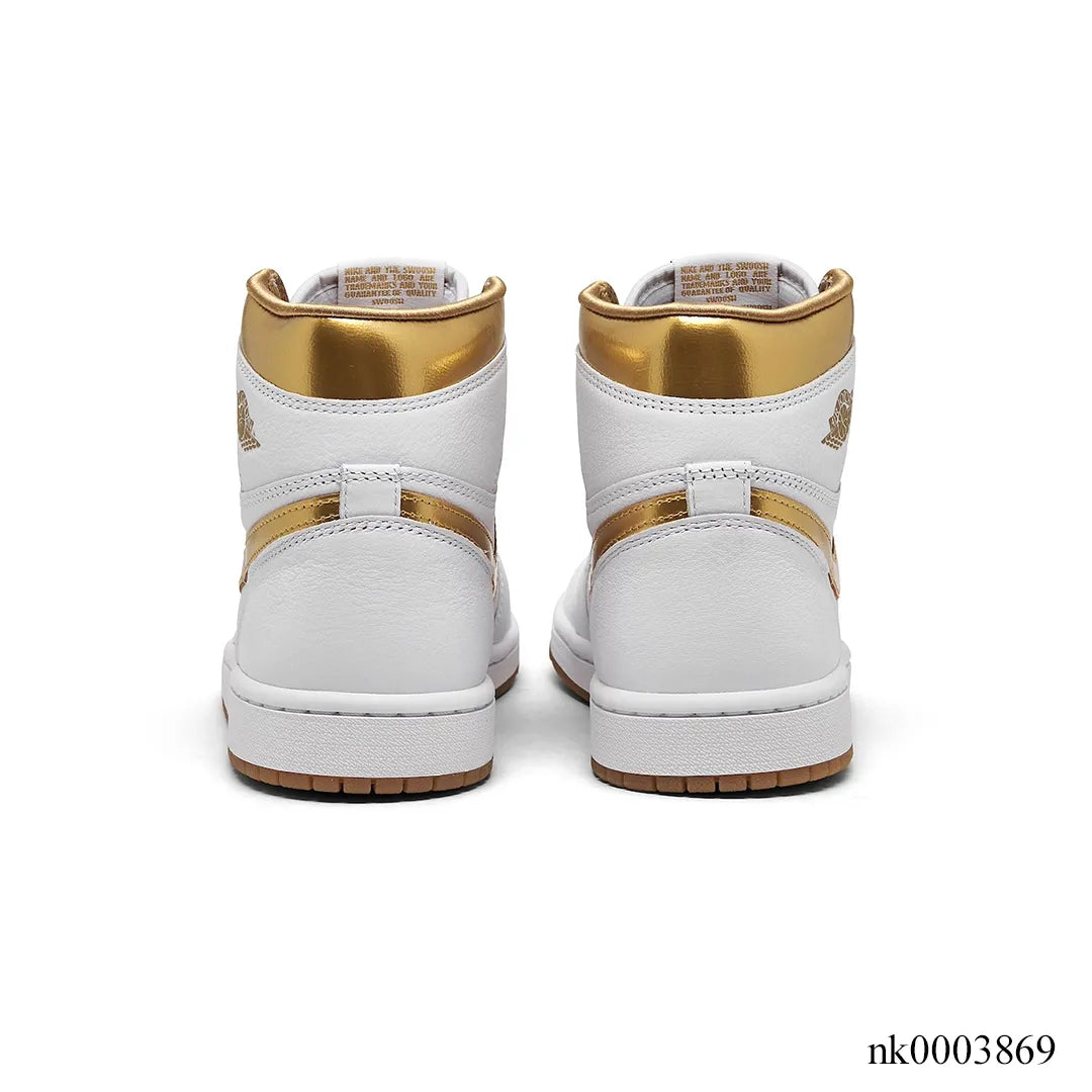 Aj 1 High Og Metallic Gold Shoes Men'S Sneakers – Nk0003869