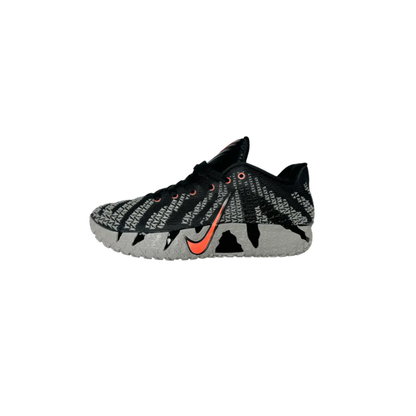 Nike JA 3 black and gray basketball shoes, Ja Morant signature sneaker