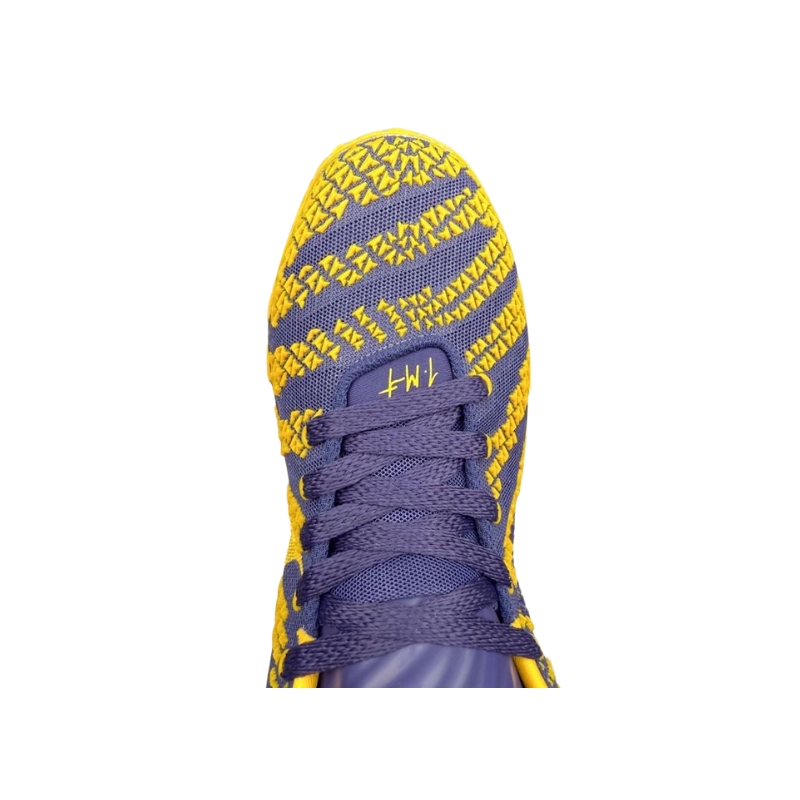 Nike JA 3 navy blue and yellow basketball shoes by Ja Morant

