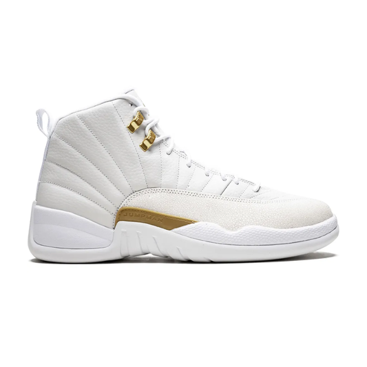 Nike Air Jordan x OVO 12 Retro White Metallic Gold Sneakers