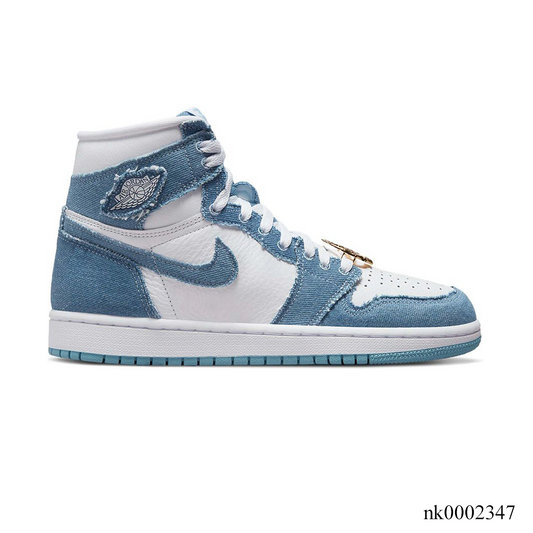 AJ 1 High OG Denim Shoes Women's Sneakers – Nk0002347