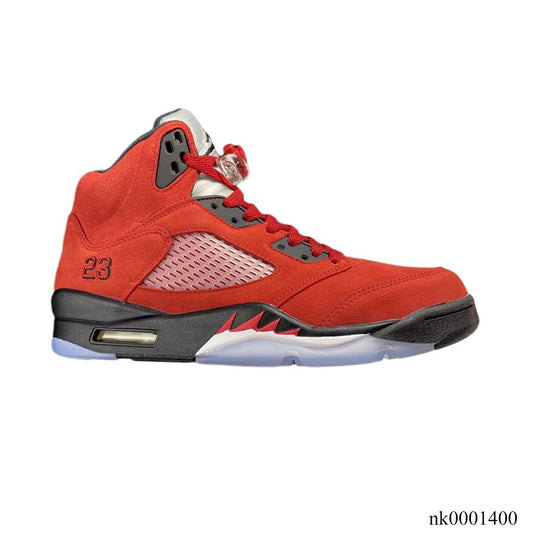 Aj 5 Retro Raging Bulls Red Shoes Men'S Sneakers – Nk0001400