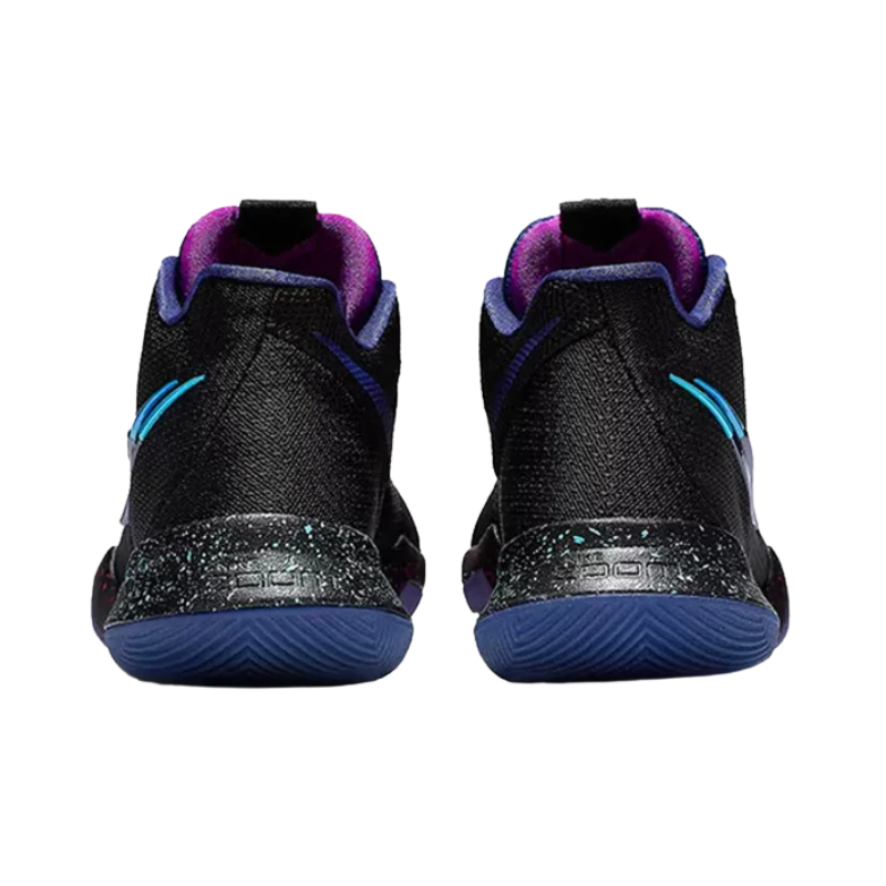 Nike Kyrie 3 "Flip the Switch" Basketball Shoe with jagged metallic Swoosh design and bold colorway.