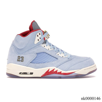 Aj 5 Retro Trophy Room Ice Blue Shoes Men'S Sneakers – Nk0000146