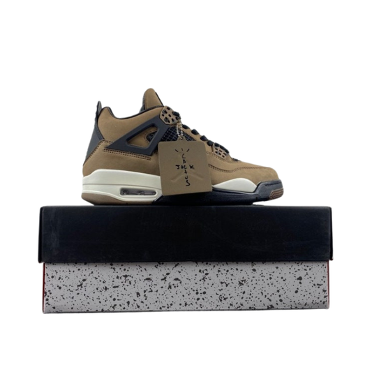 Nike Travis Scott x Air Jordan 4 Olive Sneakers