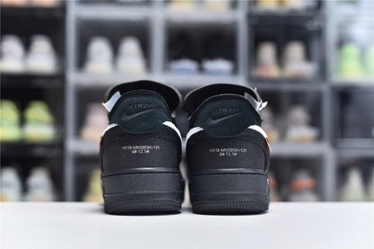 Af 1 Low Ow Black White Shoes Men'S Sneakers – Nk0001672