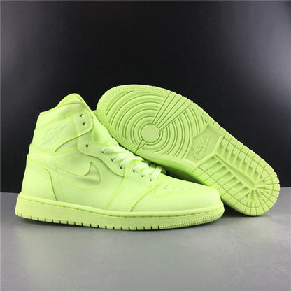 AJ 1 Retro High Barely Volt (W) Shoes Women's Sneakers – Nk0000152