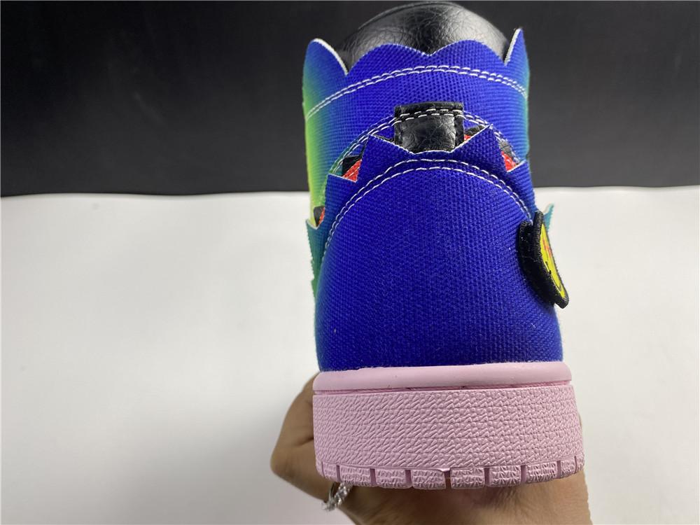 Balvin x AJ 1 High OG Multi Shoes Women's Sneakers – Nk0001341