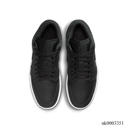 AJ 1 Low SE Black Elephant Shoes Women's Sneakers – Nk0003351