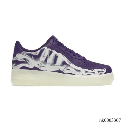 Af 1 Low Purple Skeleton Halloween Shoes Men'S Sneakers – Nk0003307
