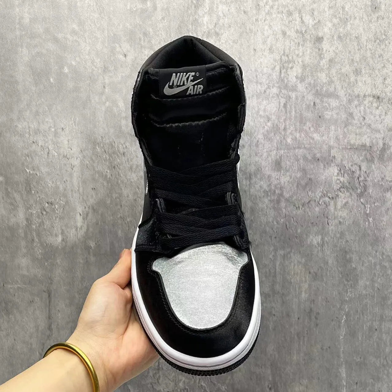 Aj 1 High Satin Shadow Shoes Men'S Sneakers – Nk0003831