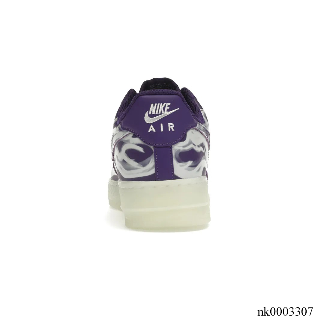 Af 1 Low Purple Skeleton Halloween Shoes Men'S Sneakers – Nk0003307
