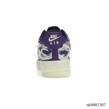 Af 1 Low Purple Skeleton Halloween Shoes Men'S Sneakers – Nk0003307