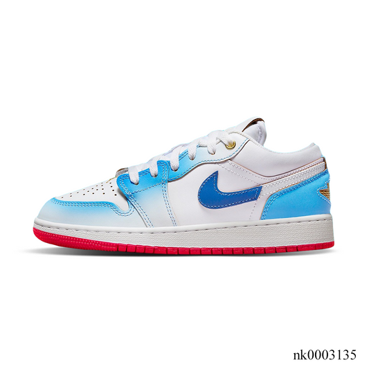 Aj 1 Low Se Blue Gradient Shoes Men'S Sneakers – Nk0003135