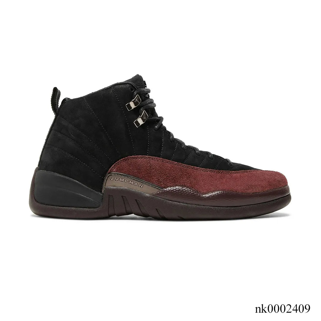Aj 12 Retro X A Ma Maniere Black Shoes Men'S Sneakers – Nk0002409