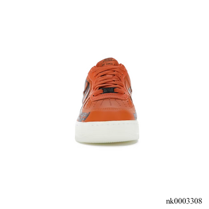 Af 1 Low Orange Skeleton Halloween Shoes Men'S Sneakers – Nk0003308