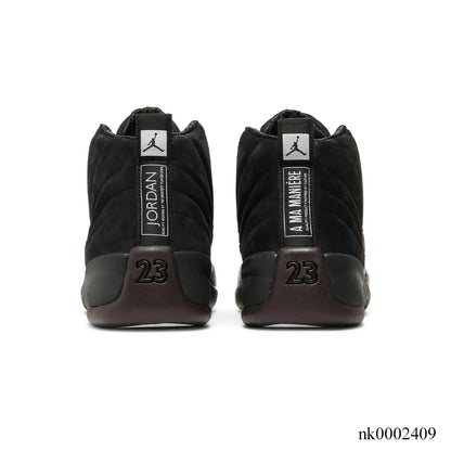 Aj 12 Retro X A Ma Maniere Black Shoes Men'S Sneakers – Nk0002409