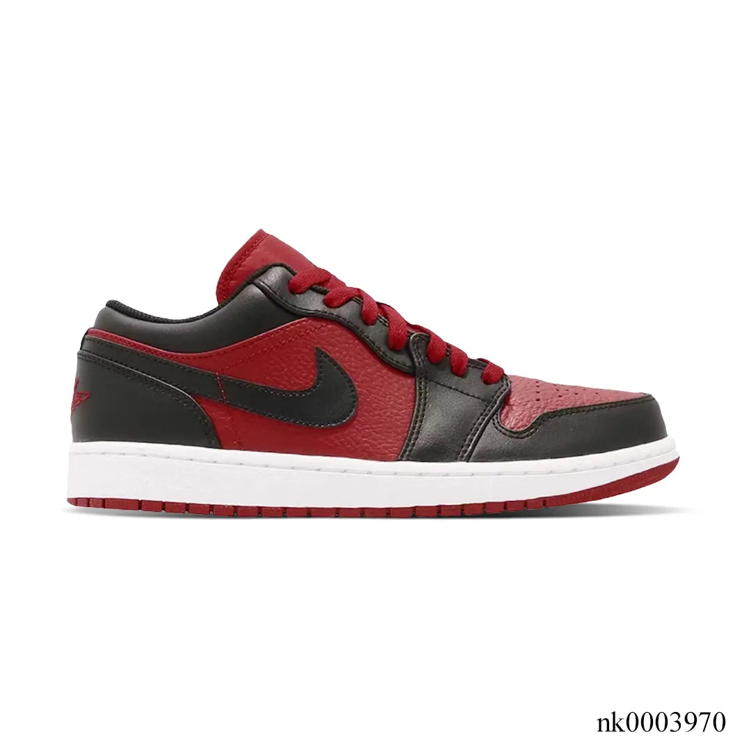 Aj 1 Low Black Gym Red Shoes Men'S Sneakers – Nk0003970