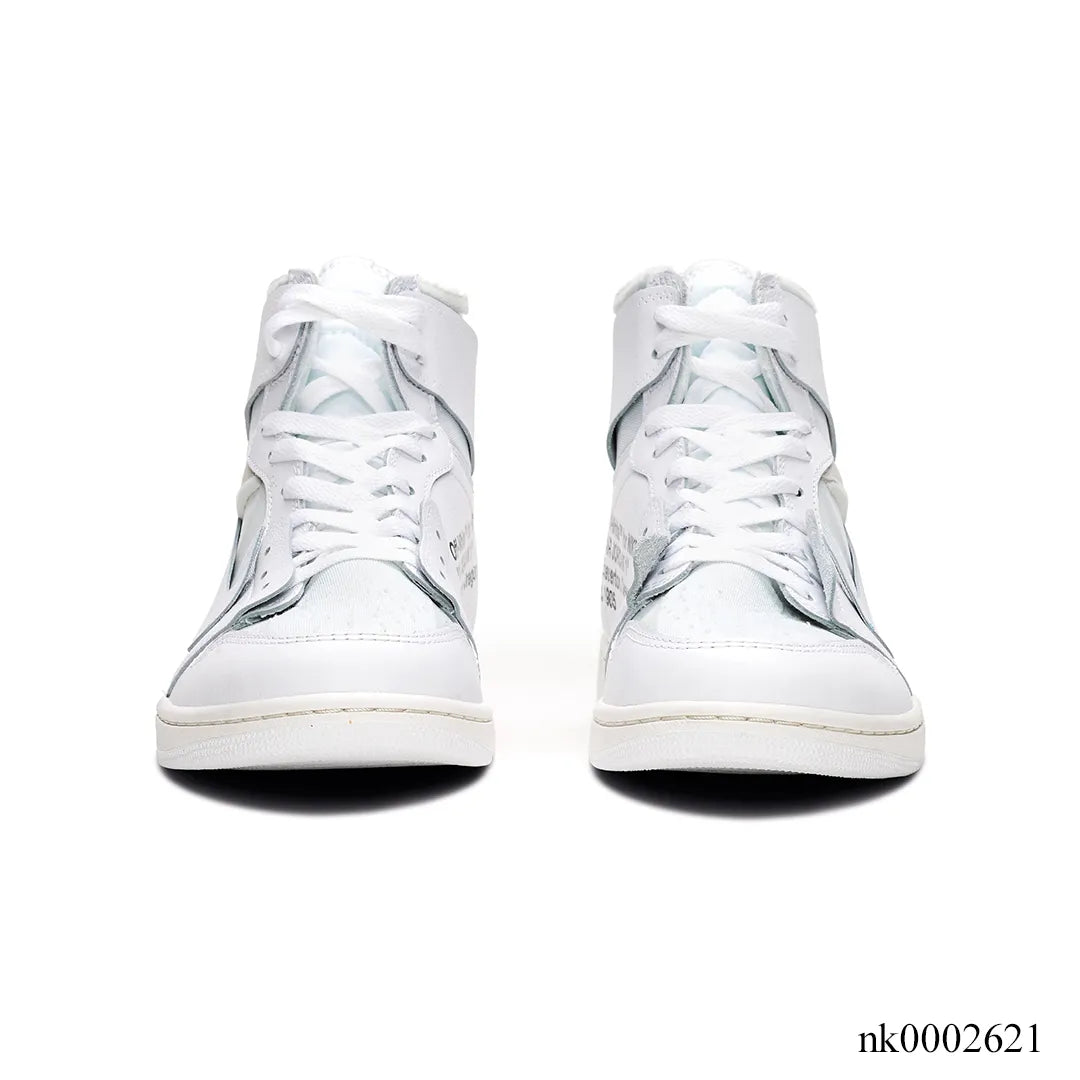 Ow X Aj 1 High White Shoes Men'S Sneakers – Nk0002621