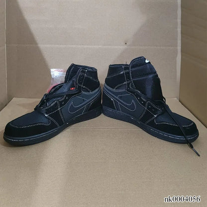 Travis Scott X Aj 1 High Black Phantom Shoes Men'S Sneakers – Nk0004056