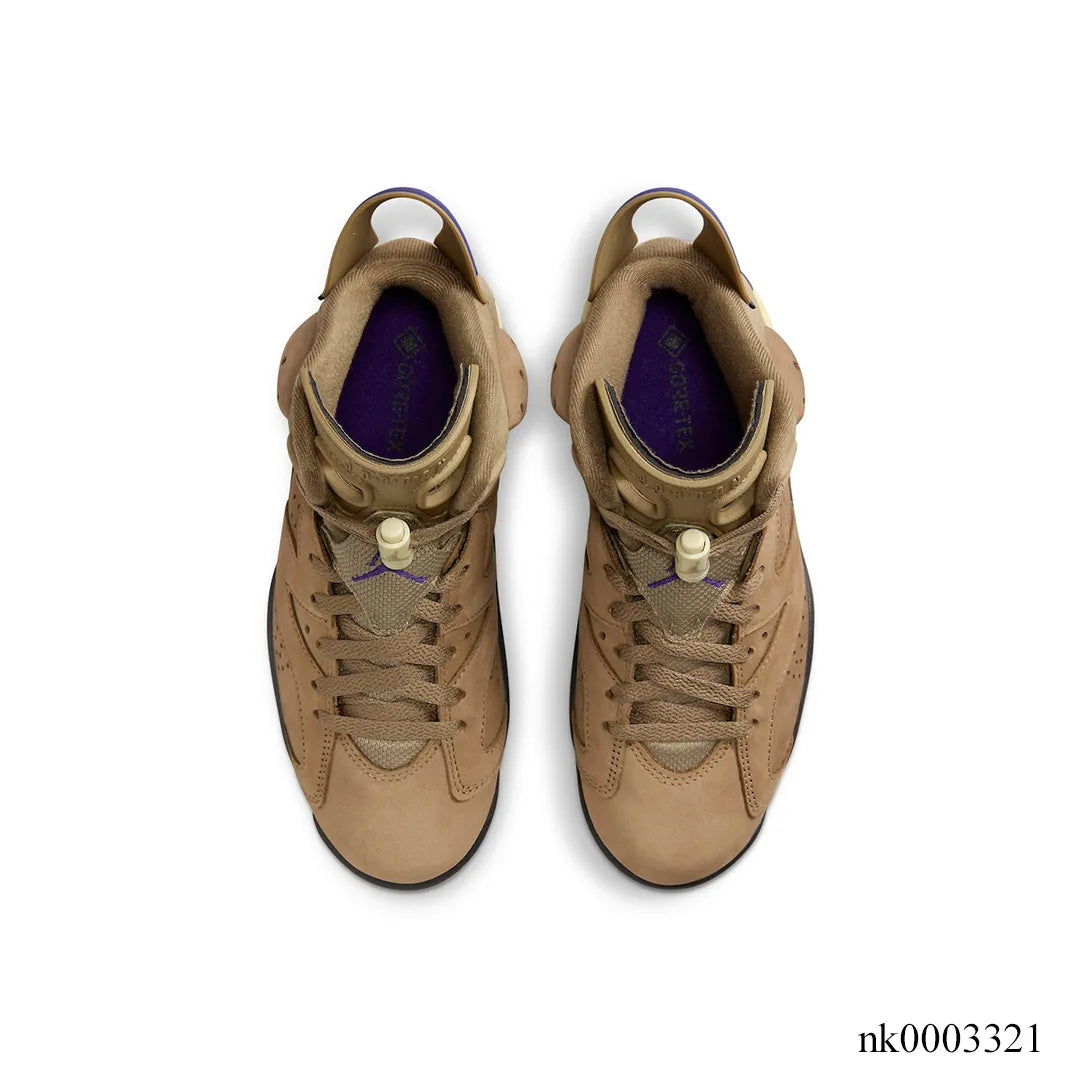 Aj 6 Gore-Tex Brown Kelp Shoes Men'S Sneakers – Nk0003321M