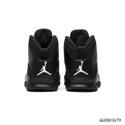 Aj 10 Retro Blackout Shoes Men'S Sneakers – Nk0003679