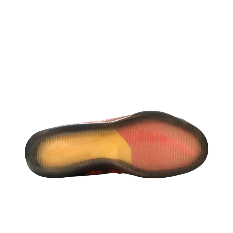 Nike Kobe 11 Sunset Basketball Shoes with multi-color gradient from orange to purple and black accents.