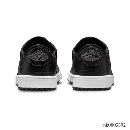 Aj 1 Low Golf Black Crocodile Shoes Men'S Sneakers – Nk0003392