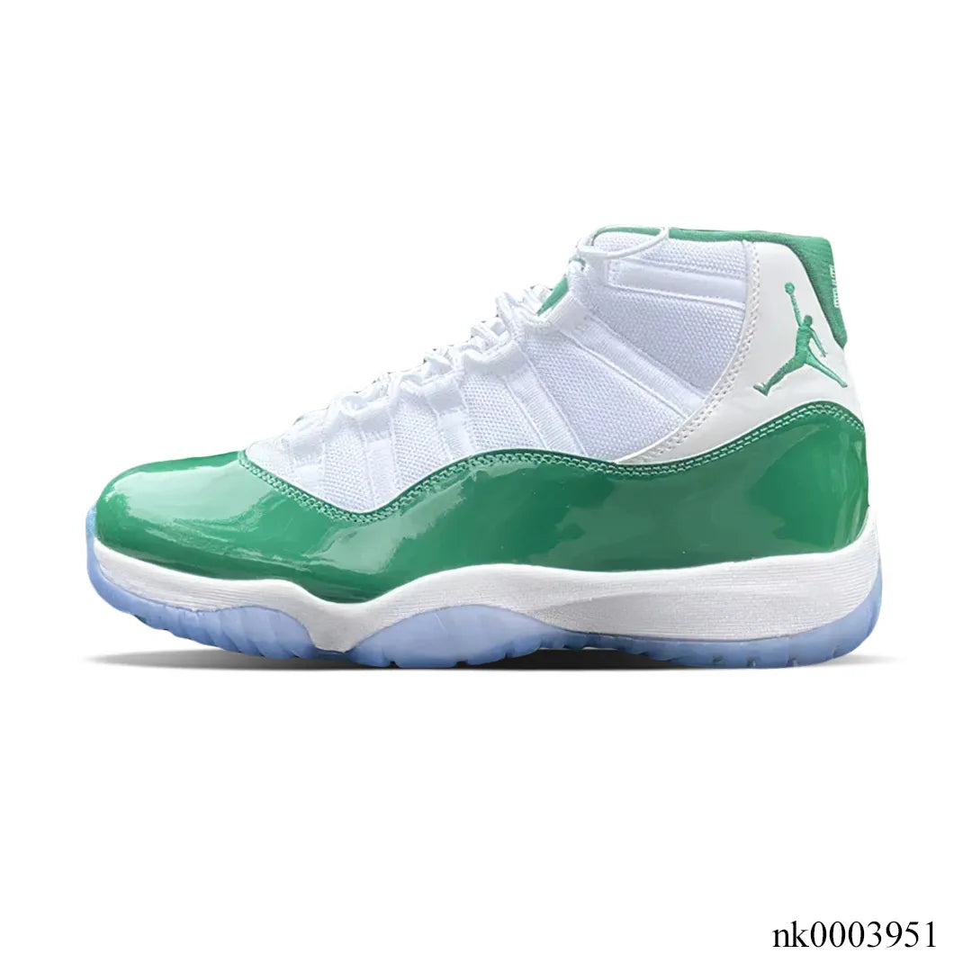 Aj 11 White Green Shoes Men'S Sneakers – Nk0003951