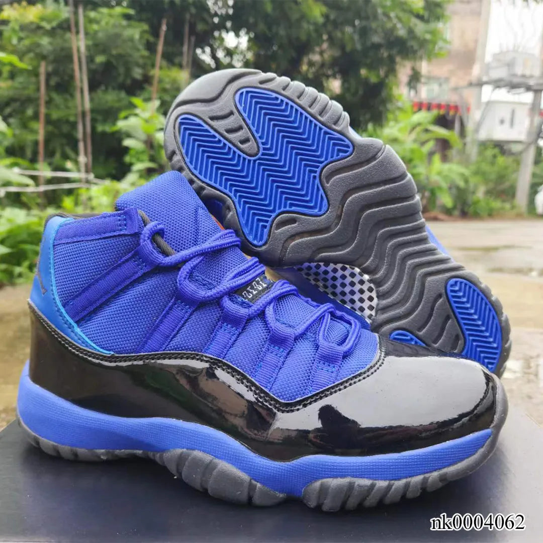 AJ 11 Royal Blue And Black Shoes Women's Sneakers – Nk0004062
