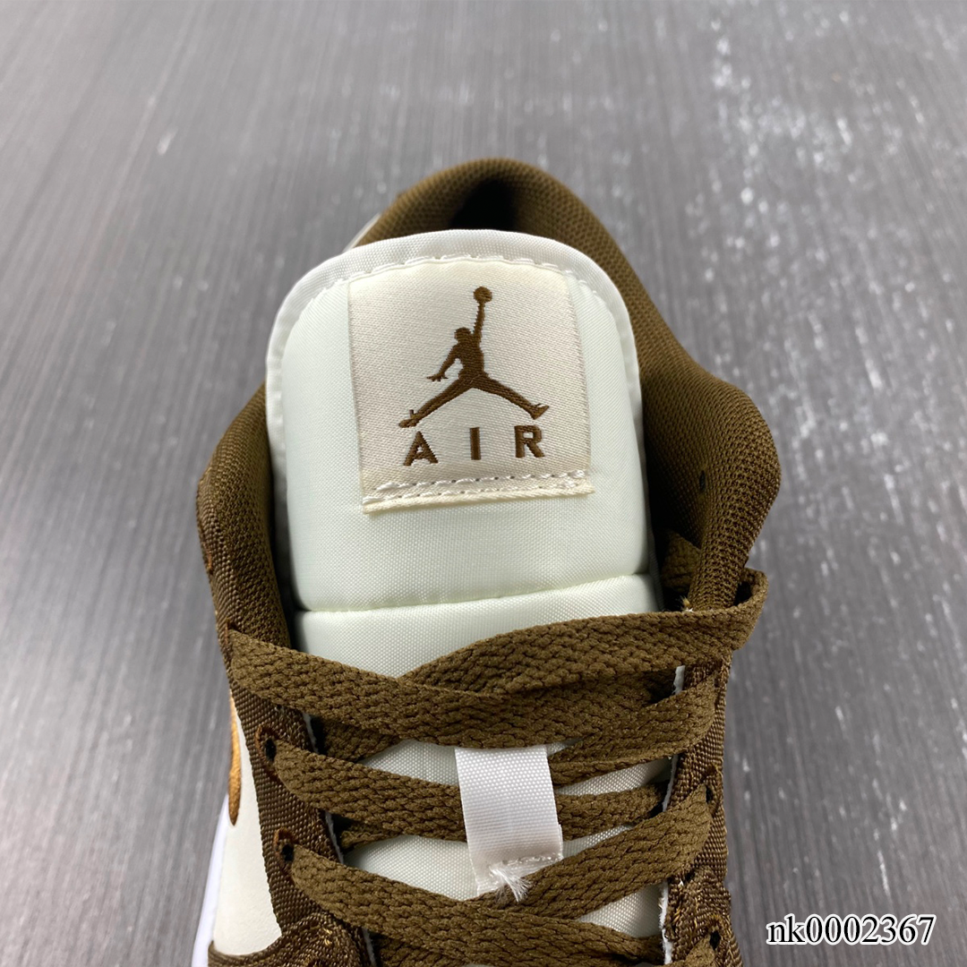 Aj 1 Low Light Olive Shoes Men'S Sneakers – Nk0002367