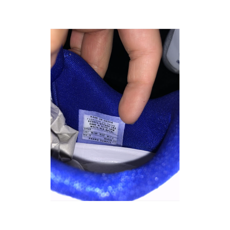 Nike Kobe 11 Elite Low 'Kentucky' PE sneakers, Kobe Bryant player exclusive