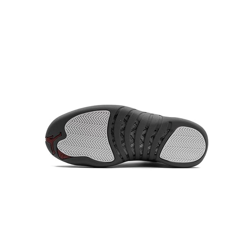 Nike Air Jordan 12 Retro White Dark Grey Basketball Shoe